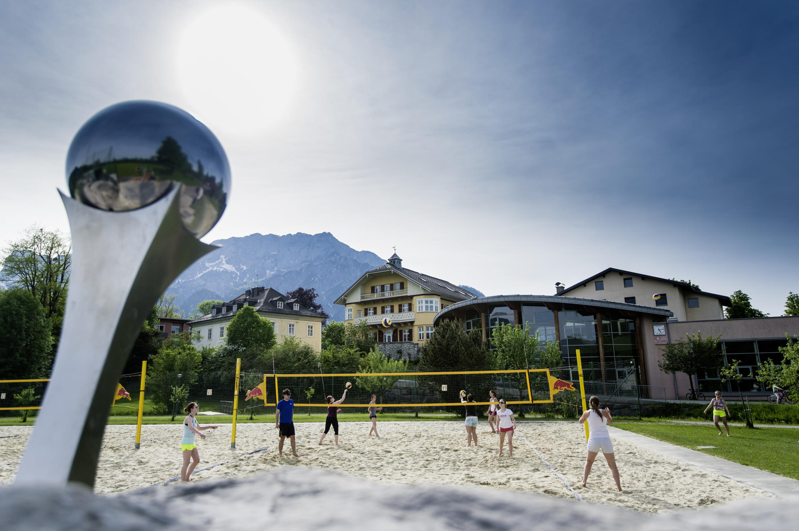 Beachvolleyballplatz Salzburg Copyright: ULSZ-Rif / Claudia Ziegler